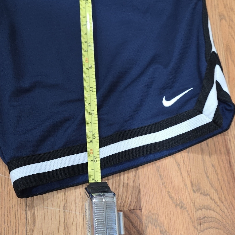 Nike Dark Blue Sports Shorts with White Trim - Picture 10 of 13